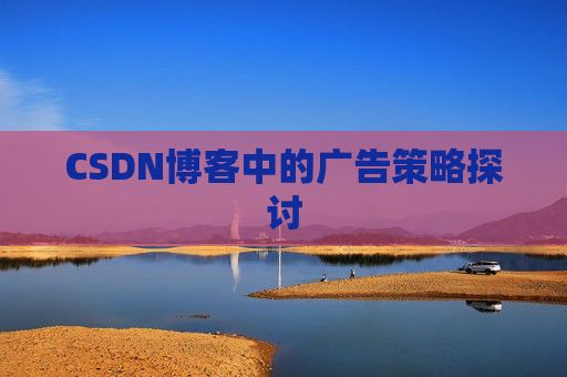 CSDN博客中的广告策略探讨